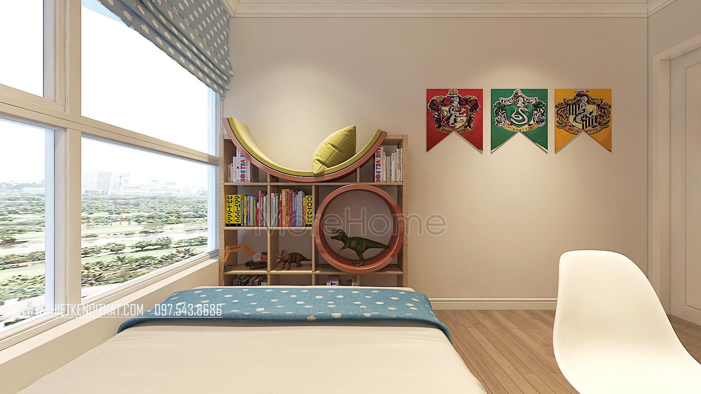 Thiết kế nội thất chung cư tân cổ điển tại Vinhomes Gardenia, Mỹ Đình, Nam Từ Liêm, Hà Nội